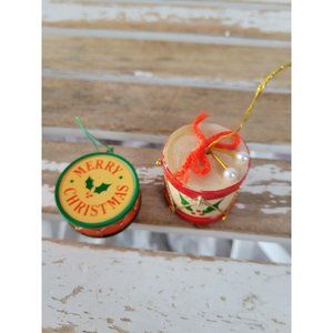 Bimco drum musical instrument set ornament Xmas tree